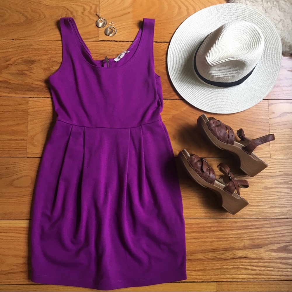 Orchid knit dress